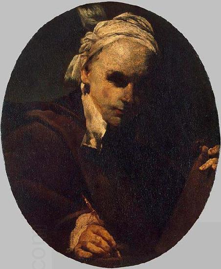 Giuseppe Maria Crespi Self-portrait oil painting picture